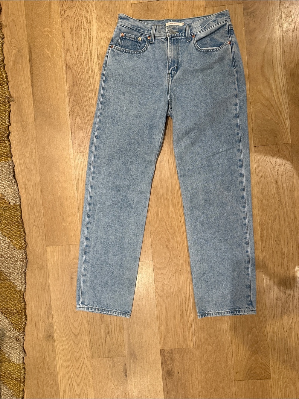 Levi’s   Light Blue Straight-Leg Jeans